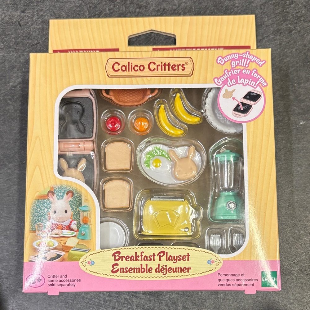 Calico Critters Breakfast Playset
